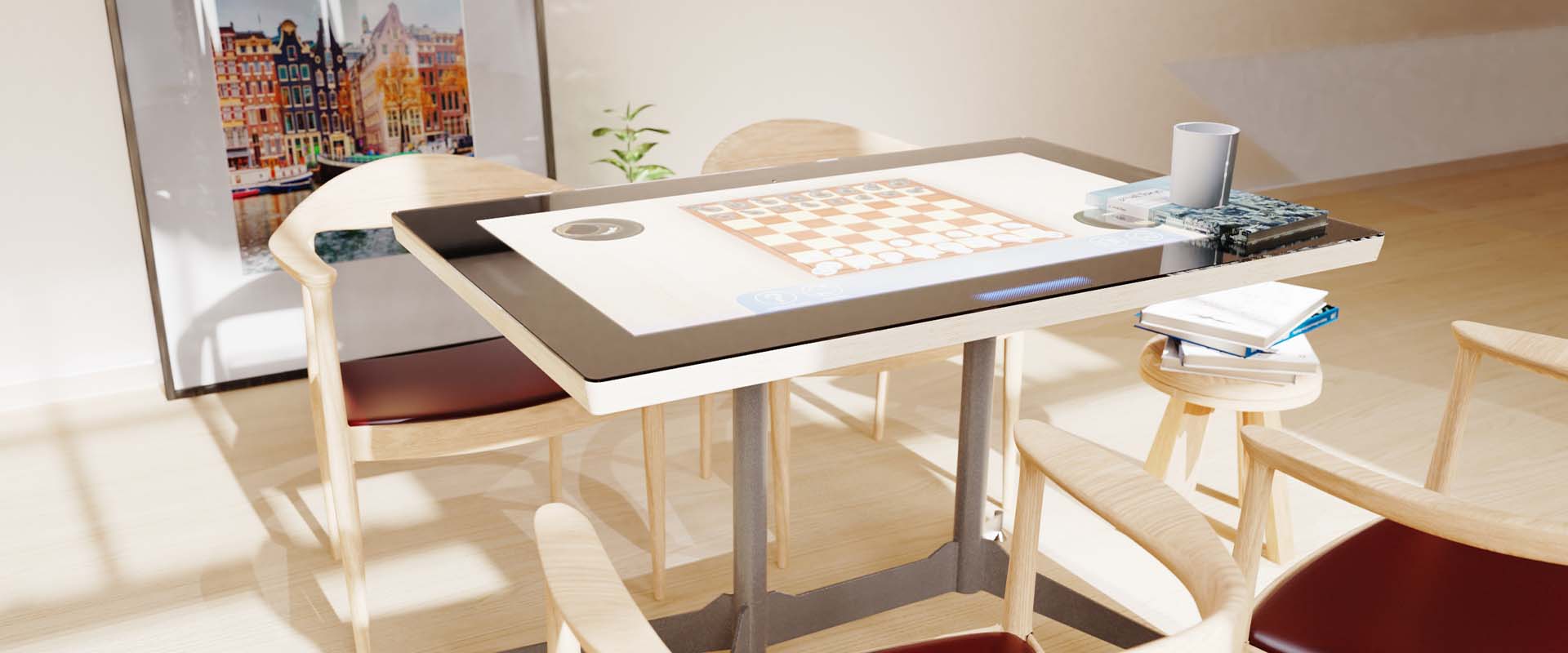 ISC Collectie I Brym Table Deluxe voor elk bejaardehuis een aanwist