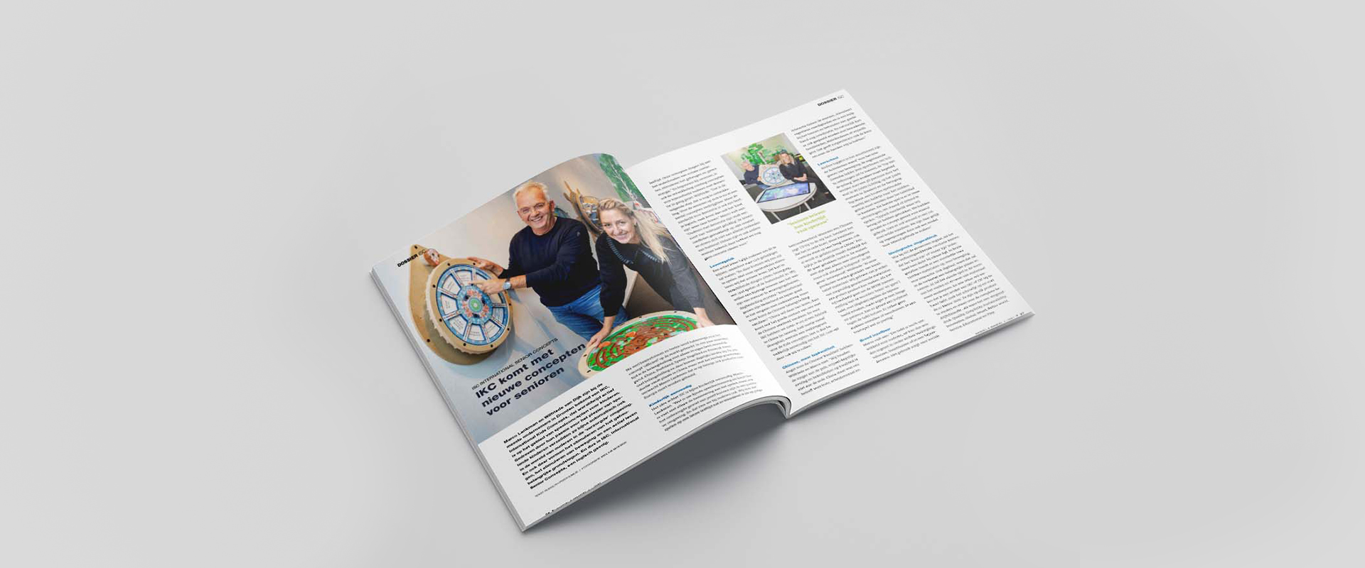 ISC interview with CEO Marco Lankman in local magazine Handel & Wandel